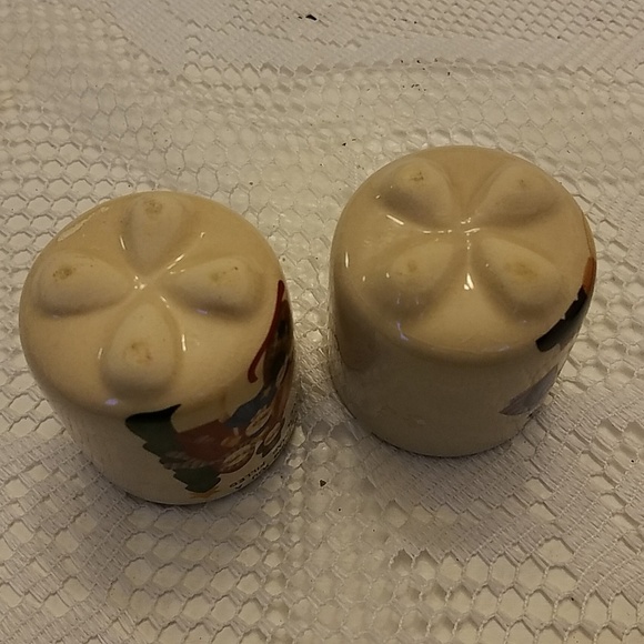 Set of 2 Ceramic Christmas Votive Candle Holders Snowman - Picture 7 of 9